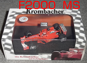 非売品 Krombacher別注 マテル タバコ仕様 1/43 フェラーリ F1-2000 シューマッハ F2000 FERRARI MS