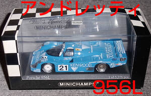 1/43 KENWOOD ポルシェ 956L アンドレッティ ルマン 1983 21号 ボス PORSCHE ケンウッド