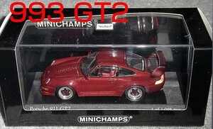 1/43 ポルシェ 911 993 GT2 1995 レッドメタ PORSCHE RS