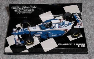 1/43 ウイリアムズ ルノー FW17 ヒル 1995 WILLIAMS RENAULT HILL