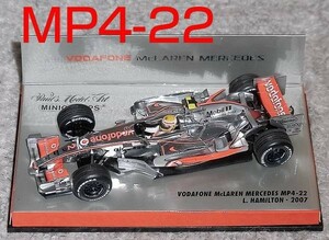 TE別注 1/43 マクラーレン メルセデス MP4/22 ハミルトン 2007 McLaren MERCEDES Lewis Hamilton MP4-22