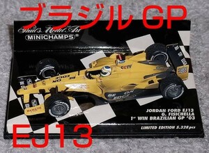 1/43 ジョーダン FORD EJ13 フィジケラ ブラジルGP 優勝 2003 JORDAN フォード