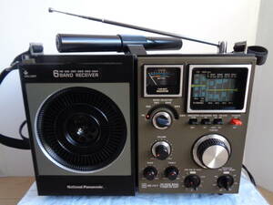 National ナショナル　RF-1180 クーガー118　SW1～SW4/MW/FM 6バンドラジオ　美品作動整備品