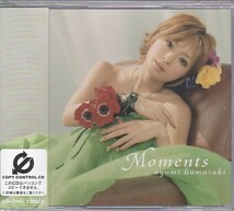 ★CD Moments モーメンツ CD+DVD *浜崎あゆみ_画像1