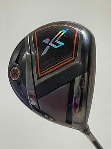 DUNLOP XXIO X-eks-DRIVER ヘッドカバー付 純正AX-1 Sシャフト ゼクシオ エックス ドライバー