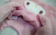 ☆サンリオ☆ とっても可愛い！ケーキ♪マイメロちゃんのフェイクファー生地のピンク色トートバッグです(o^―^o)サイズ28×32cm☆_画像4