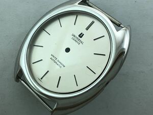ユニバーサル ジュネーブ 腕時計用 ケース 文字盤 パーツ 新品 デットストック 保管品 ホワイトシャドウ　WHITE SHADOW