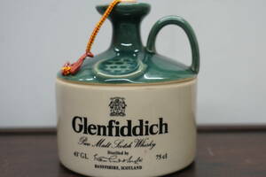 ★未開栓 古酒「GLENFIDDICH /グレンフィディック 陶器ボトル」スコッチウイスキー特級 750ml（1250g）43%★