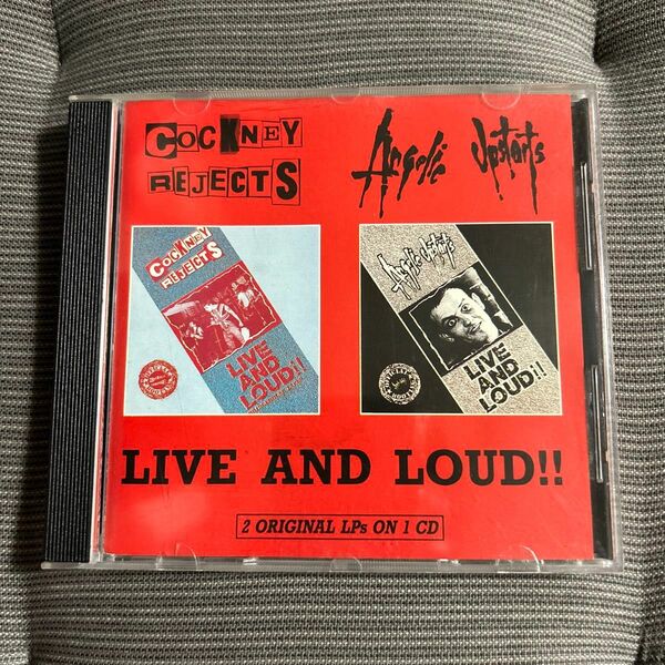 【ライブ名盤！】Live & Loud / Cockney Rejects