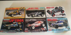 マルイ ジュニア4WD オプティマ、ターボオプティマ、ターボオプティマミッド、ターボロッキー、ニンジャ、エイリアン 当時物未使用品6台 