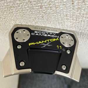 86029《美品》SCOTTY CAMERON スコッティキャメロン PHANTOM X ファントム 11.5 パター 34インチ ヘッドカバー付き