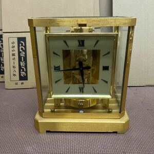 ◇【DD472】ジャガールクルト ATOMOS アトモス 置時計 空気時計 スイス製　時計　