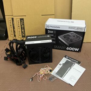 ◇【DD482】Thermaltake Smart 600W PS-SPD-0600NPCWJP-W PC 電源ユニット