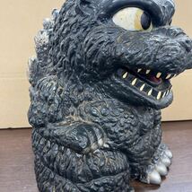 10. ゴジラ貯金箱 高さ34cm 1994年 東宝・東宝映画 YUTAKA ユタカ GODZILLA フィギュア 怪獣 当時物 でっかい貯金箱_画像4