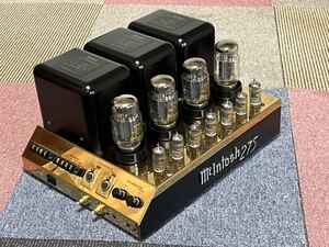 McIntosh マッキントッシュ MC 275 真空管 パワーアンプ ! 珍しいアンプ。美品！1台！電源ケーブル付き