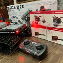 KYOSHO 京商 ビークル ブリザード 2.0 KOプロポ　ホビーウイング　ブラシレスモーター　ESC ×2 バッテリーと純正プロポは未使用品_画像3