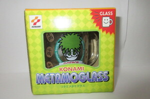 新品 KONAMI コナミ 景品 非売品 METAMI GLASS メタモ グラス がんばれゴエモン ファミコン ゲーム キャラクター ゴエモン コップ