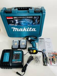 〇y126 美品 マキタ makita 充電式インパクトドライバー TD146DX 動作確認済み バッテリー2個・充電器付き 箱・その他おまけ付き