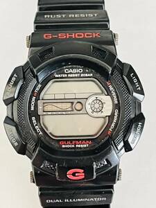 〇L146 CASIO G-SHOCK カシオ 3088 G-9100 GULFMAN ガルフマン メンズ腕時計 ブラック