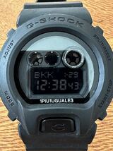 名作 本物 美品 希少 限定モデル CASIO カシオ G-SHOCK ジーショック 1PIU1UGUALE3 ウノピュウノウグァーレトレ GD-X6900 ブラック 腕時計_画像3