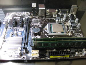 GIGABYTE GA-H81M-D3V-JP CPU メモリーつき