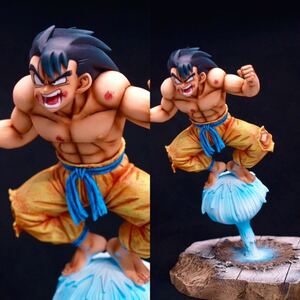 ドラゴンボール 孫悟空 フィギュア リペイント 台座制作 アホ毛2本追加 ドラゴンボールZ G×materia THE SON GOKU III 孫悟空 DRAGON BALL