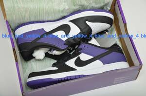 ■新品 国内正規品 黒タグ付き 28.5cm NIKE SB DUNK LOW PRO COURT PURPLE BQ6817-500 US10.5 qs ダンク ロー プロ コートパープル