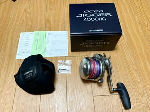 　【美品】20 オシアジガー 4000HG シマノ OCEA JIGGER SHIMANO 右巻き リール　ジギング