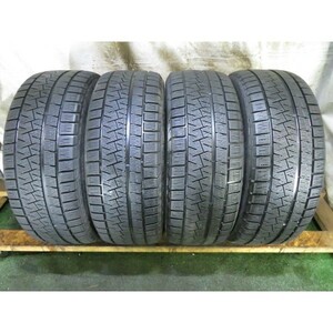 2019年製 7分山 PIRELLI ICE ASIMMETRICO 225/55R17 101Q 4本/札幌市手渡し可/中古スタッドレスタイヤ(冬タイヤ) BMW X1 F_123