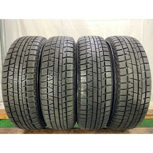 2020年製 8～9分山 ヨコハマ iceGUARD iG50 PLUS 155/65R13 73Q 4本/札幌市手渡し可/中古スタッドレスタイヤ(冬タイヤ) ラパン等 A2_51