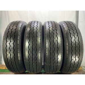 ★新車外し★2023年製 9.9分山 ブリヂストン ECOPIA RD613 195/80R15 107/105N LT 4本/札幌手渡し可/中古オンロードタイヤ(夏タイヤ) F_114