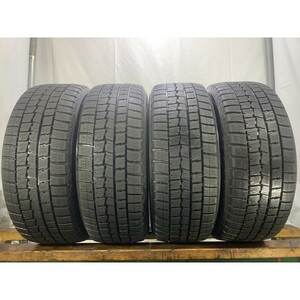 9分山 ダンロップ WINTERMAXX WM01 225/55R17 97Q 4本/札幌市手渡し可/中古スタッドレスタイヤ(冬タイヤ) アルファード等 P1_Q_118