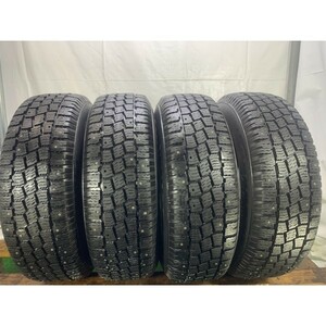 8分山 HANKOOK ZOVAC HPW401 215/70R15 98Q 4本/札幌市手渡し可/中古スパイクタイヤ P2_QP_113