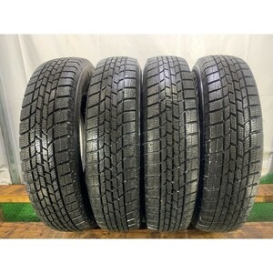 2019年製 9.9分山 グッドイヤー ICENAVI 6 145/80R13 75Q 4本/札幌市手渡し可/中古スタッドレスタイヤ(冬タイヤ) プレオ等 E1_55