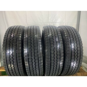 2019年製 9分山 ダンロップ WINTERMAXX SV01 195/80R15 107/105L LT 4本/札幌市手渡し可/中古スタッドレスタイヤ(冬タイヤ) P1_132