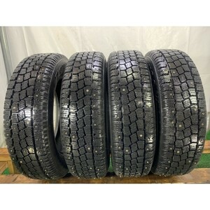 HANKOOK ZOVAC HPW401 155/70R13 75Q 4本/札幌市手渡し可/中古スパイクタイヤ 現状販売 F_Q_62