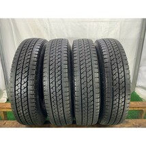 2022年製 9分山 ブリヂストン BLIZZAK VL1 155/80R14 88/86N LT 4本/札幌市手渡し可/中古スタッドレスタイヤ(冬タイヤ) サクシード等 C2_66_画像1