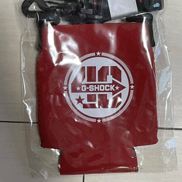 【新品未開封】G-SHOCK 40周年 購入者限定グッズ ペットボトルホルダー カシオ CASIO G-SHOCK 赤Anniversary