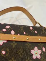 【美品】LOUIS VUITTON ルイヴィトン サックレトロ PM チェリーブロッサム モノグラム_画像6