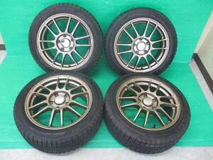 ☆バリ溝☆20年製 NANKANG 195/50R16 RIVAZZA【16×7J+50 5H-114.3】埼玉県発 現物確認OK♪4本set スイフト ランサー ファミリア 