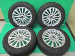 21年製 GOODYEAR ICENAVI8 215/60R17☆SIBILLA 17×7J+39 5H-114.3 トヨタ車用☆埼玉県発 カローラクロス アルファード ヴェルファイア