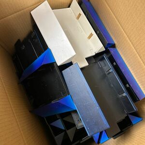 【ジャンク】PS2 縦置きスタンド SCPH-10040 ブラック、ブルー、ホワイト50個まとめ大量