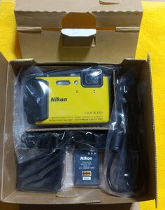 NIKON coolpix aw130 イエロー ジャンク扱い