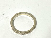 【中古】TIFFANY&Co.　ティファニー　リング　指輪　SV925 シルバー　727Fifth Avenue New York 10022 ノーツナロー_画像7