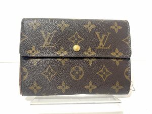 【中古】LOUIS VUITTON LV　ルイヴィトン モノグラム　財布　ウォレット