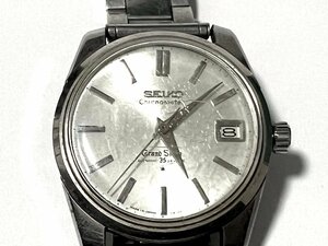 【中古】SEIKO セイコー 腕時計　グランドセイコー　クロノメーターメダリオン　手巻　SS 社外ブレス　43999TO 4109453