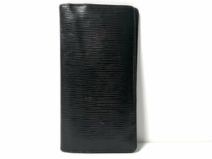 【中古】LOUIS VUITTON LV　ルイヴィトン　エピ　財布　ポルトフォイユ　M66542