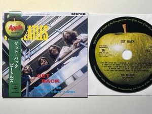 紙ジャケ/GET BACK/Glyn Johns MIX★ゲット・バック/グリン・ジョンズ・ミックス★THE BEATLES★紙ジャケット