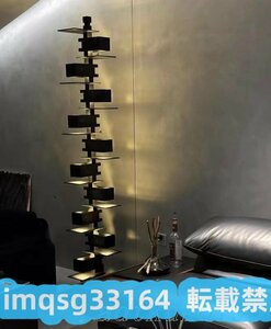 ブラック 照明 フロアライト ライト 家具 高級感溢れる フロアランプ 182CM フロアスタンドライト 芸術品