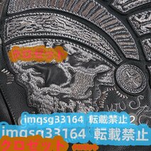 ブルゾン ハーレー ライダース レザージャケット 革ジャン バイクウエア オートバイ本革 メンズ 刺繍 新入荷★品質保証★牛革_画像7